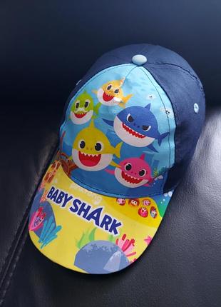 Детская кепка baby shark (h&m) 5-8 лет