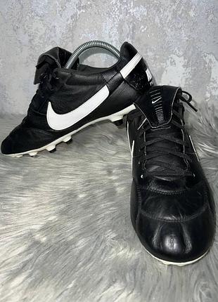 Копички кожаные nike premier 3 black 100%оригинал