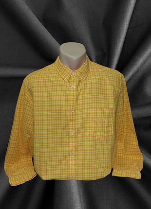 Яскрава бавовняна сорочка 54 розміру bonprix