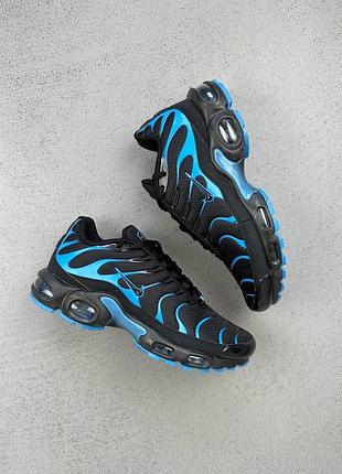 Кросівки найк єви макс nike air max plus black university blue