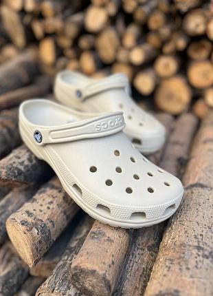 Кроксы сабо унисекс crocs classic clog bone унисекс crocs classic clog bone crocs