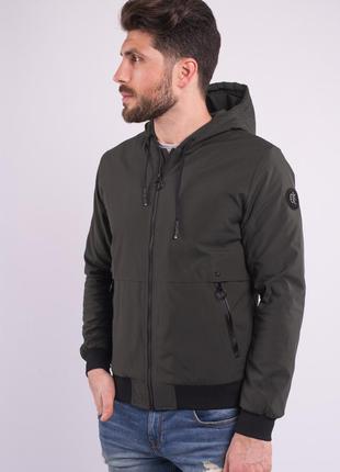 Ветровка куртка мужская хаки avecs av-70233 khaki размеры m/46 l/48