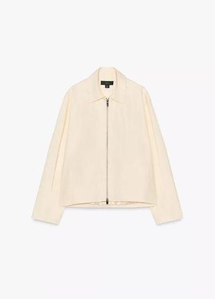 Куртка женская бежевая zara new