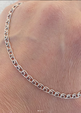 Серебряная цепочка новая