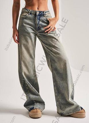 Стильные baggy jeans bol flare в винтажном стиле