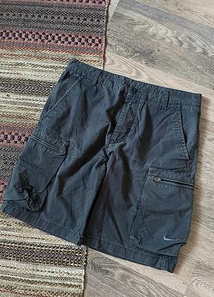 Vintage широкі карго-шорти nike texapore material