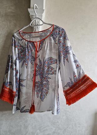 Ефектна блуза з рукавами кльош ivi collection