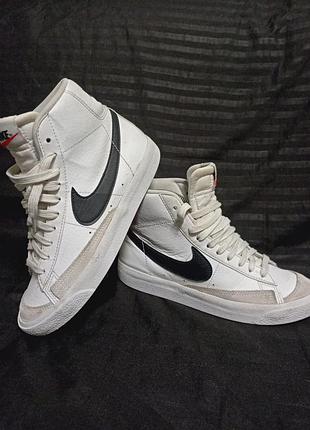 Кроссовки nike blazer (36.5 p.) оригинал ! кожа!