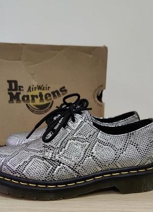 Лоферы dr. martens Принт питона