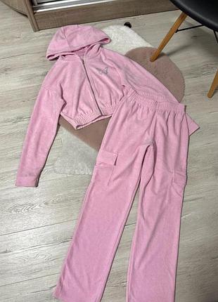 Костюм велюровый от primark