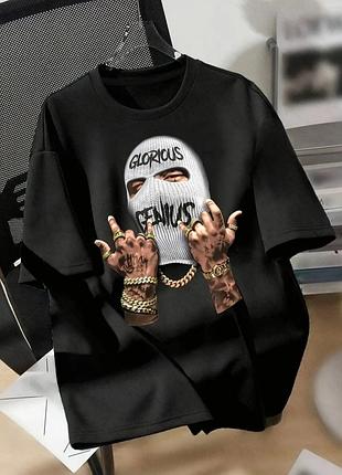 Стильна футболка "glorious genius"