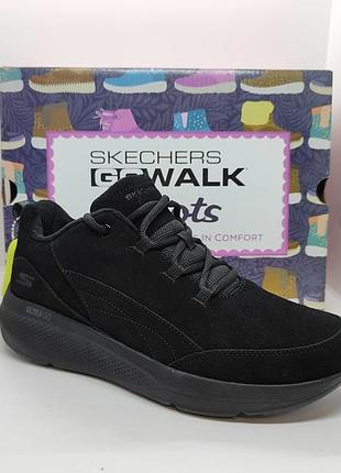 Шкіряні теплі кросівки черевики skechers оригінал