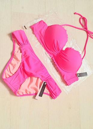 Купальник раздельный женский выкторик сикрет оригинал victorias secret