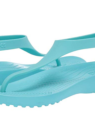Босоножки шльопанці вьетнамки флипфлопи крокси оригінал serena flip crocs