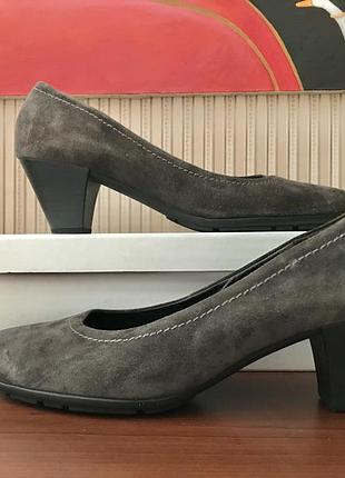 Новые кожаные туфли gabor comfort 42 ( 27.5 )