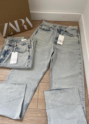 Джинси zara wide leg