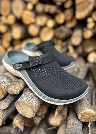 Мужские кроксы literide 360 clog crocs white literide 360 clog