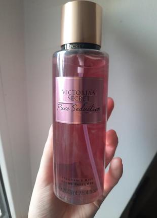 Уценка!! оригинальный парфюмированный спрей виктория сикрет pure seduction victoria's secret