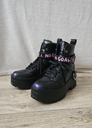 Женские ботинки air jordan 1 high brooklyn'no gravity'