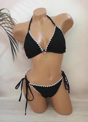 Женский раздельный купальник-шторка/ассортимент расцветок а3007