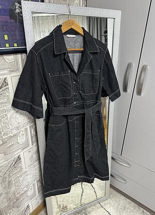 Платье джинсовое