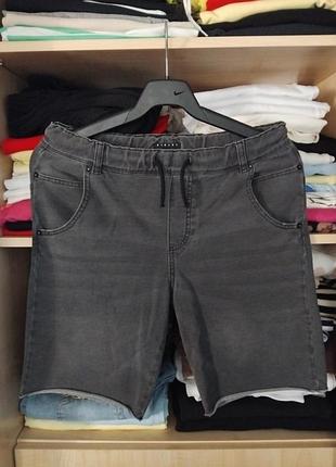Трикотажные шорты под джинс