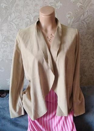 Куртка, жакет, замша, marccain, m