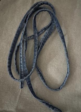 Пояс джинсовый к платью