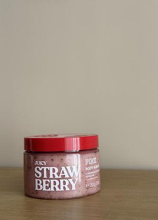Скраб для тіла victoria's secret/pink strawberry