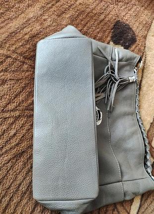 Сумка хобо genuine leather italy. 7