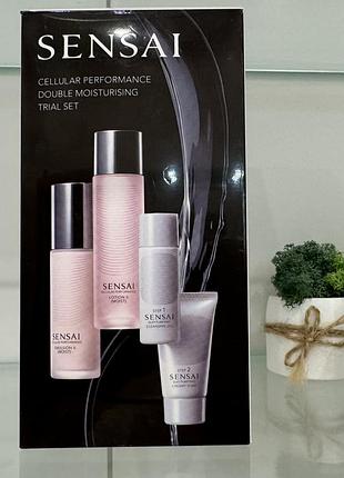 Набір дорожній sensai cellularperfomance double moisturising trail set