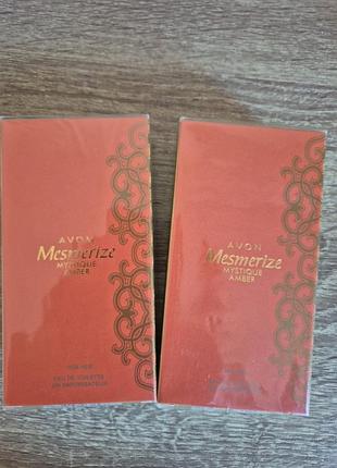Туалетная вода для женщин mesmerize mystique amber avon 50 мл