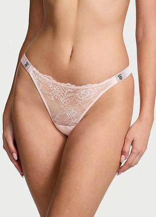 Трусики стринги со стразами виктория сикрет victoria's secret оригинал