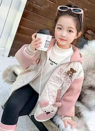 Стильная куртка деми весна для девочки 4