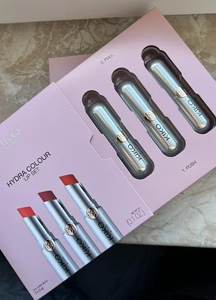 Набор цветных бальзамов kiko coloured balm
