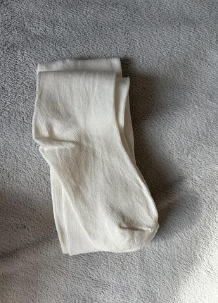 Нові білі колготки c&a розмір 122/128