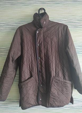 Винтажная куртка мужская фирменная barbour. весенняя куртка ветровка в деловом стиле.
