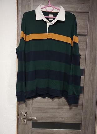 Кофта поло в смужку