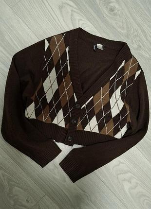 Укорочений кардиганчик h&m