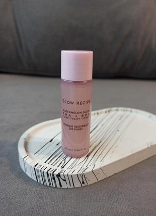 Тонер glow recipe watermelon glow pha + bha pore-tight toner 25 мл