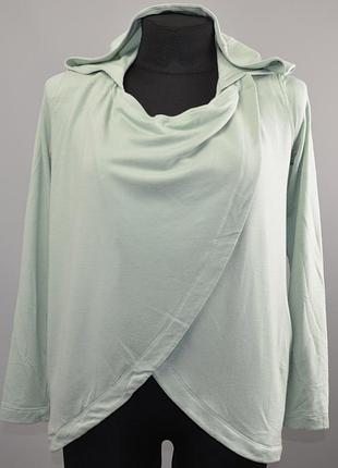 Стильный, мятный свитшот, худи с капюшоном joe fresh (xs)3 фото