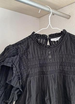 Чорна блуза topshop