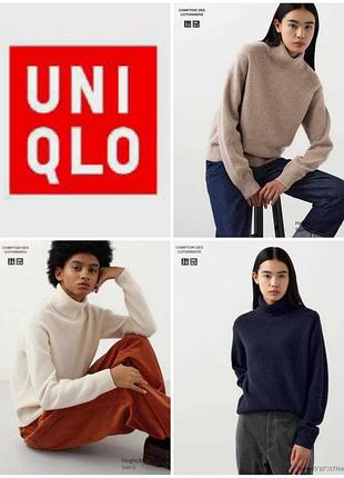 Светр водолазка uniqlo comptoir des cotonniers з овечої вовни