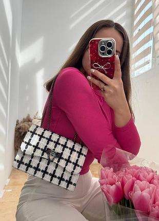 Сумка твидовая