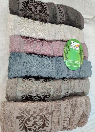 Полотенца бамбуковые упаковка 6 шт