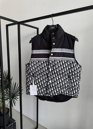 Неймовірна брендова жіноча двостороння жилетка люкс якості