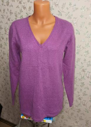 Кофта кашемир фуксия розовая