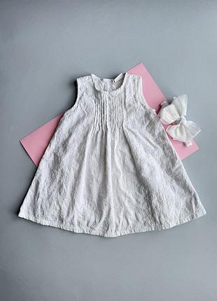 Плаття+бантик|9-12m