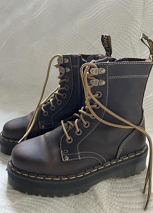 Оригинальные женские ботинки dr. martens bex brown