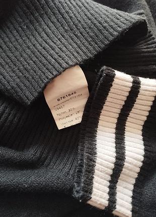 Пуловер, контрастний джемпер shein 8